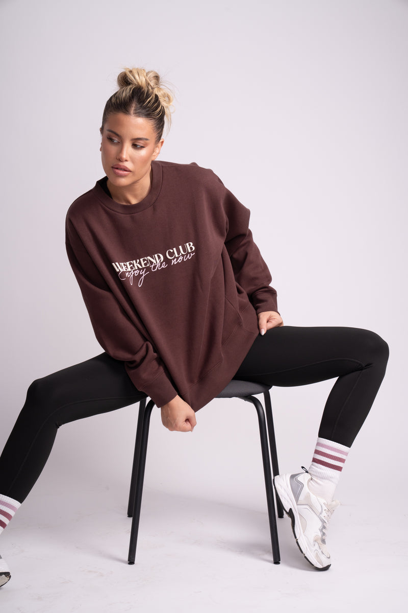 Polerón Sabina color café