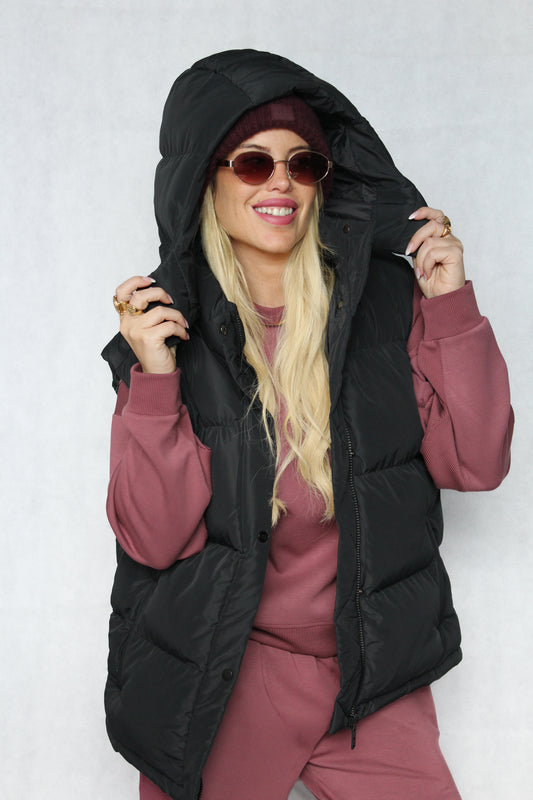Parka Lulu color negro