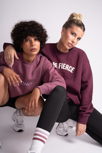 Polerón Sabina color burdeo