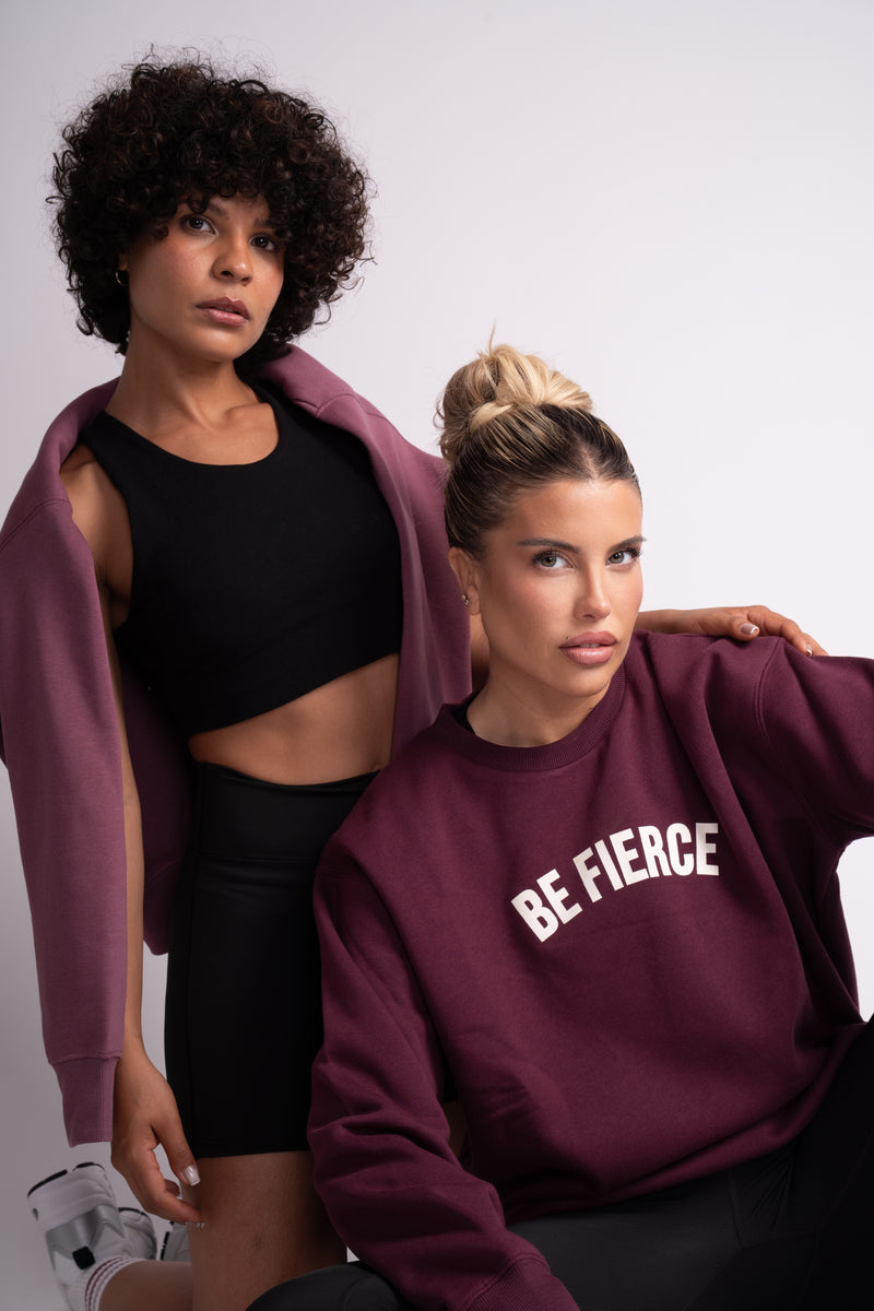 Polerón Sabina color burdeo