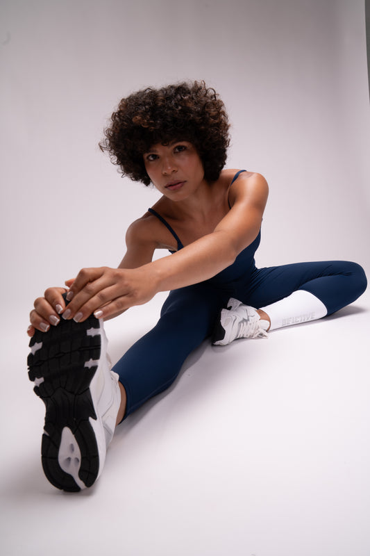 Calza Piera color azul