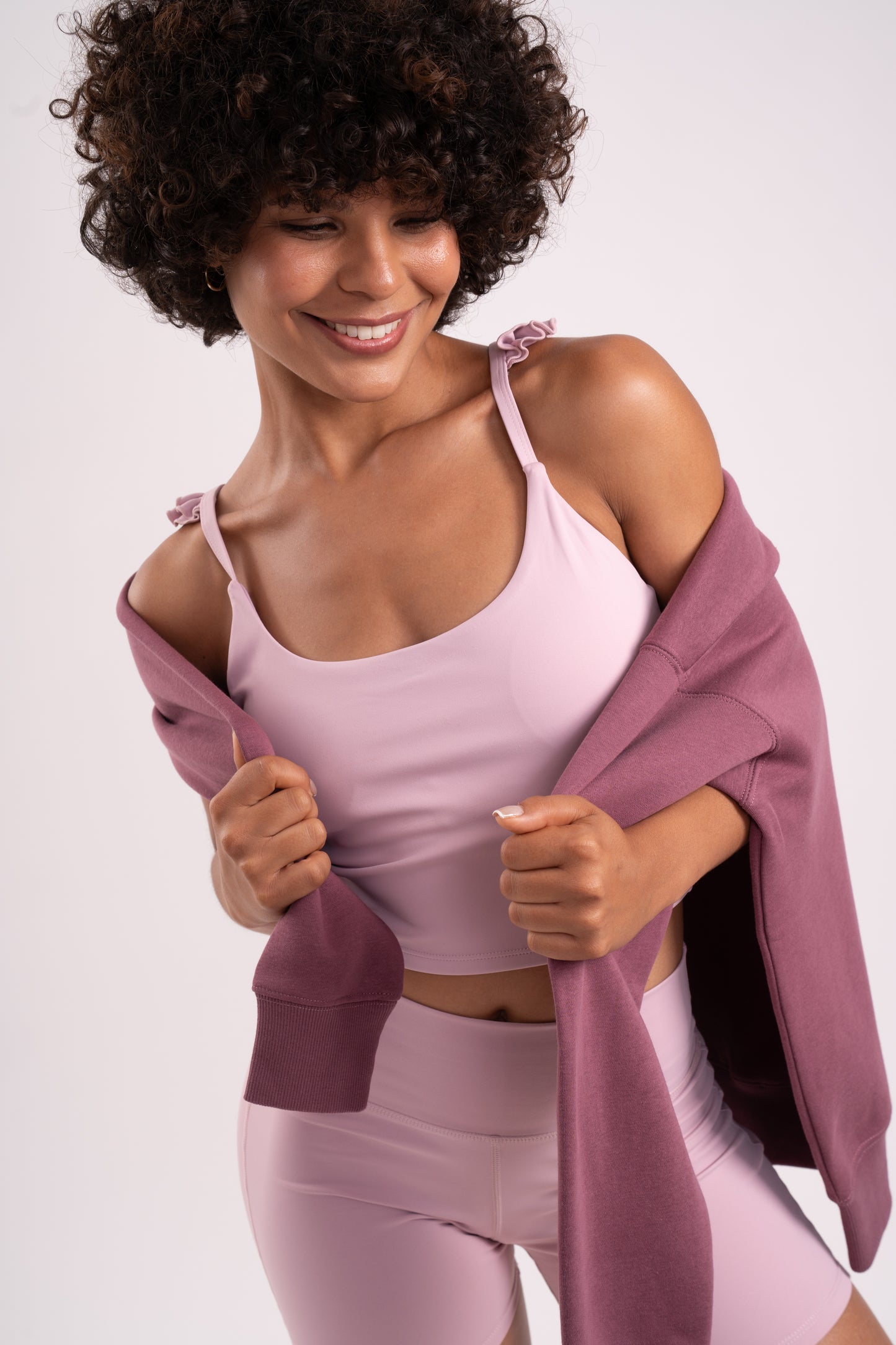 Polerón Sabina color rosado