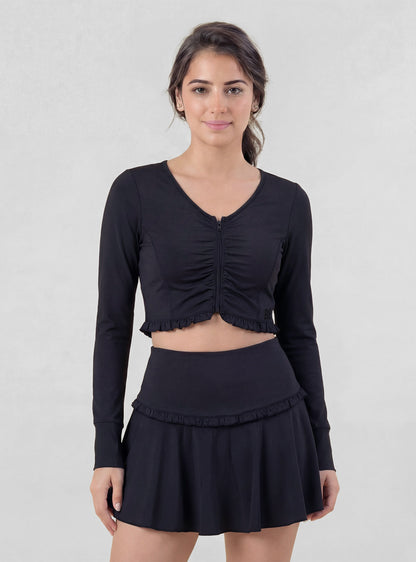 Peto/polera Anora color negro