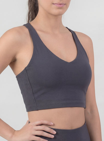 Peto Fiorella color gris oscuro