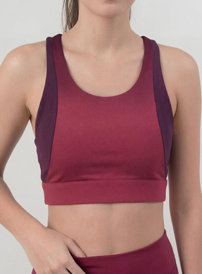 Peto Caterina color burdeo