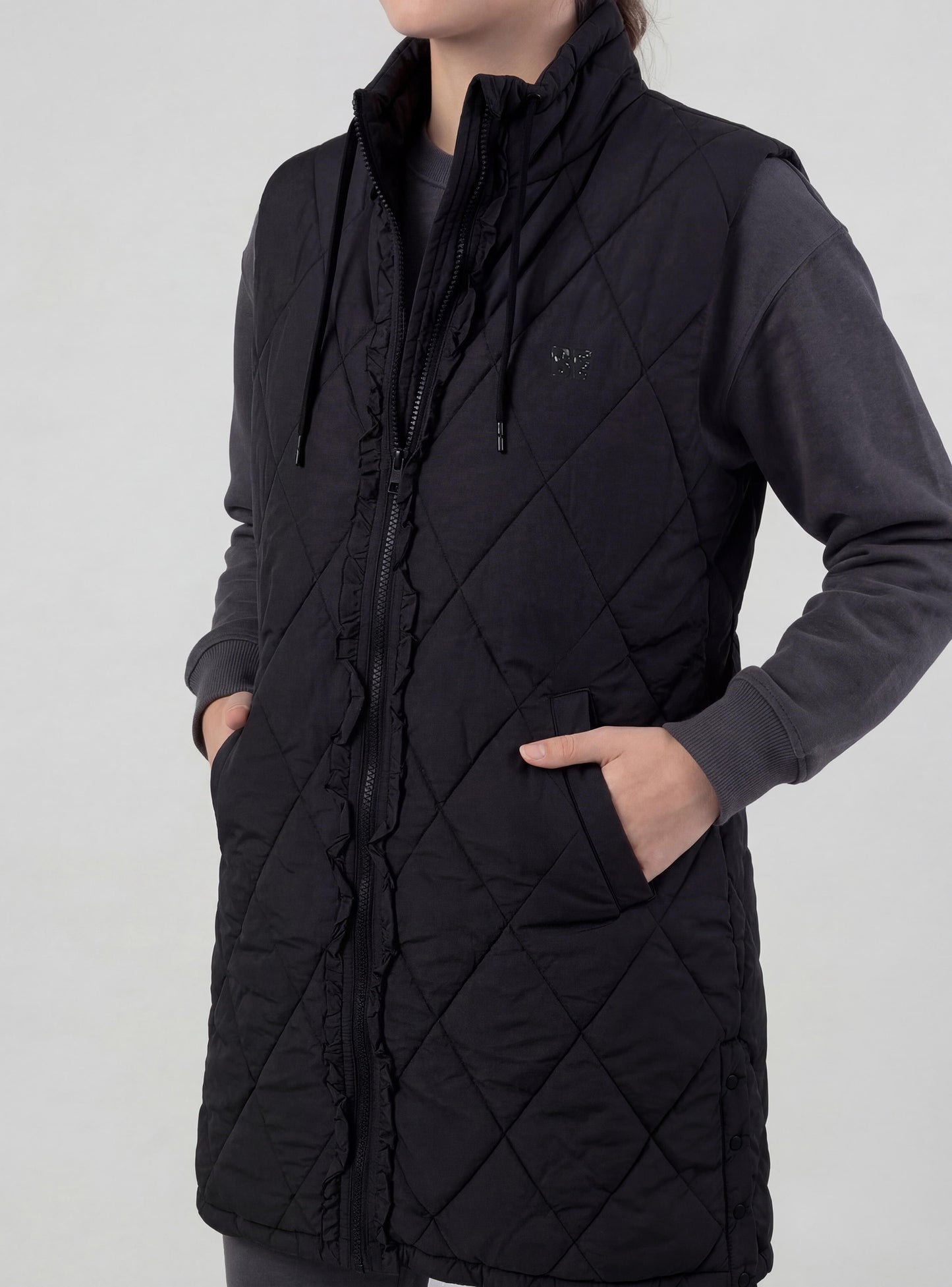 Parka Jacinta color negro