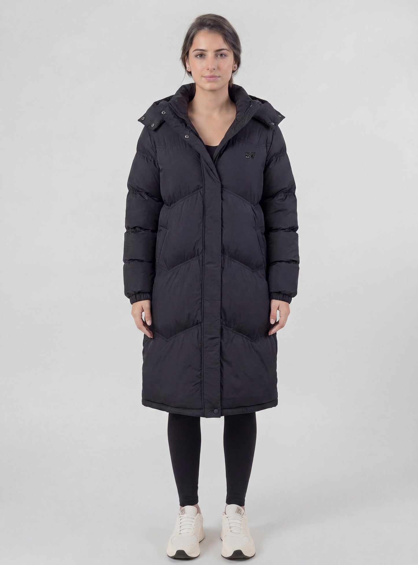 Parka Ambra color negro