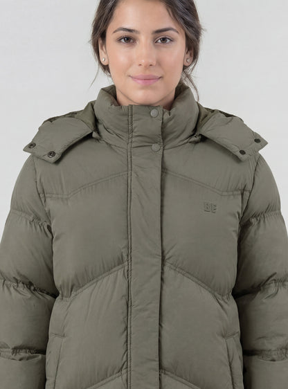 Parka Ambra color verde