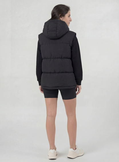 Parka Lulu color negro
