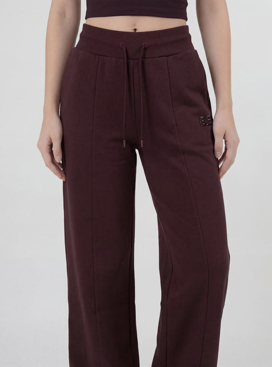 Pantalón Allure color café oscuro