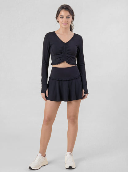 Falda Short Alessia color negro