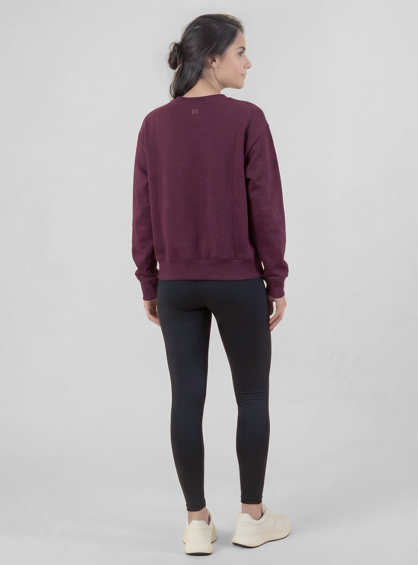 Polerón Sabina color burdeo