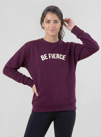 Polerón Sabina color burdeo