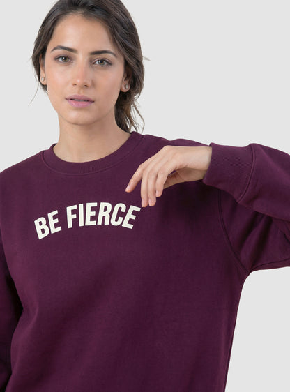 Polerón Sabina color burdeo