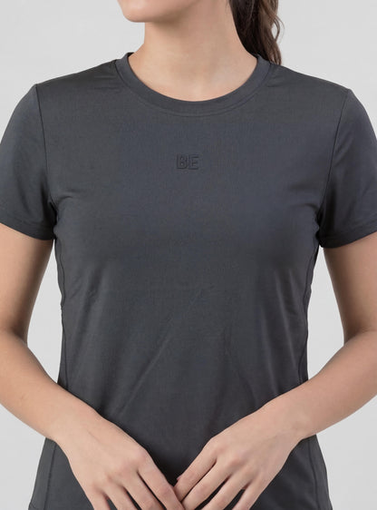 Polera Celestina color gris oscuro