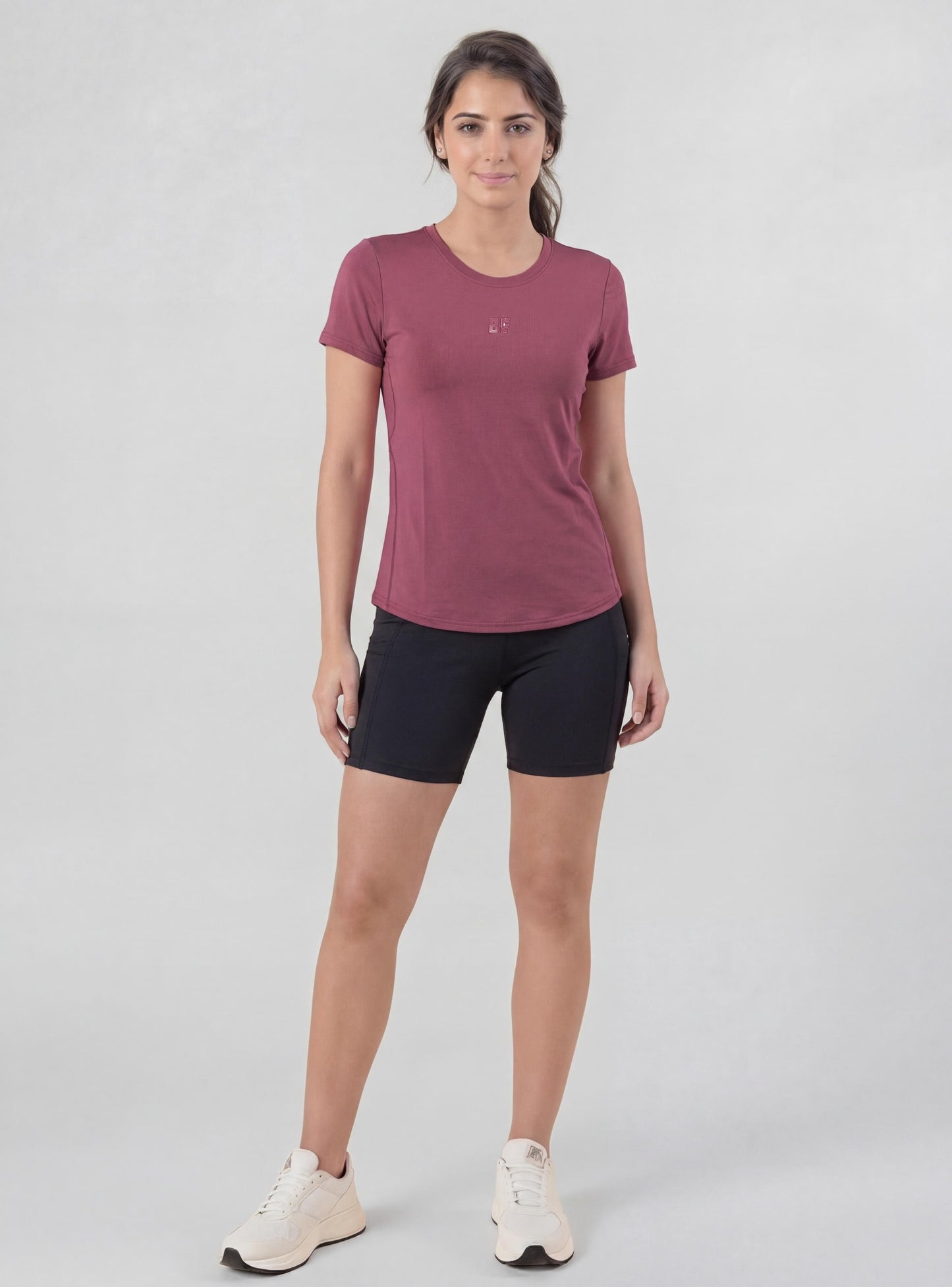 Polera Celestina color rosado oscuro