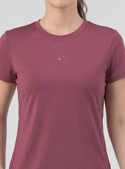 Polera Celestina color rosado oscuro