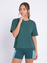 Polera Aloisa color petróleo