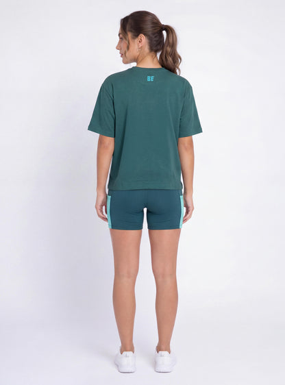 Polera Aloisa color petróleo