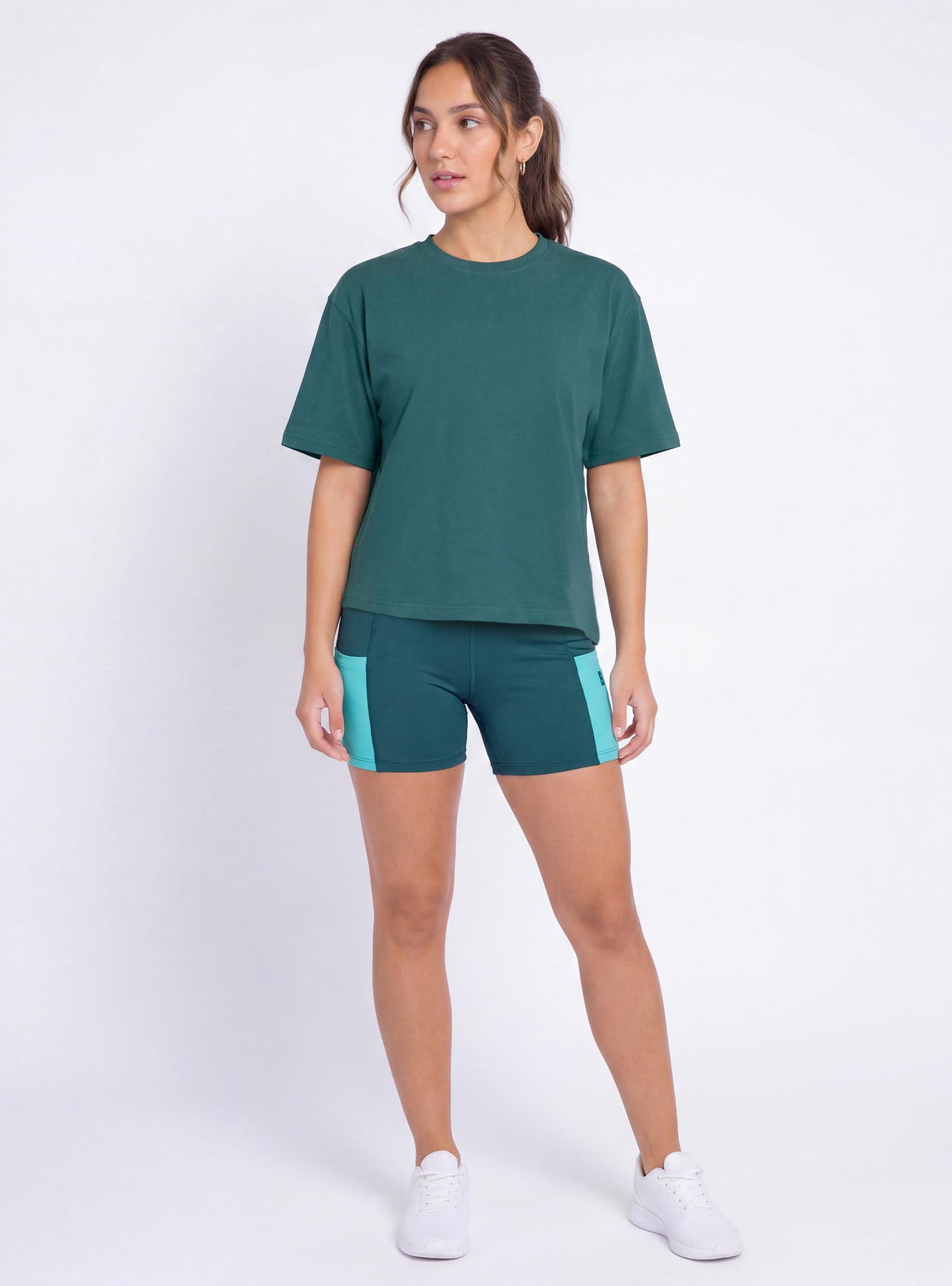 Polera Aloisa color petróleo