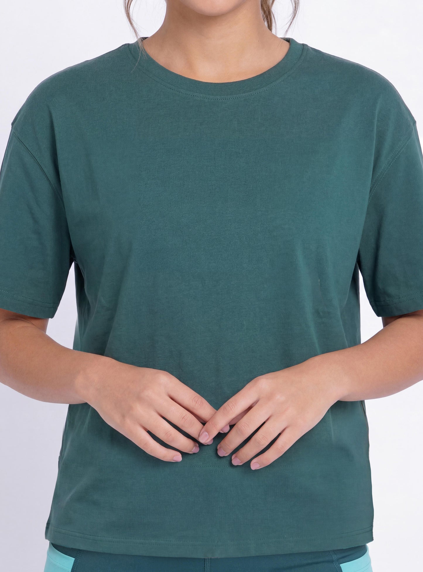 Polera Aloisa color petróleo
